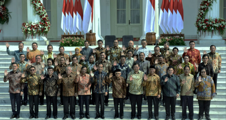 Kabinet Indonesia Maju: Anggota kabinet dari Awal Sampai Akhir